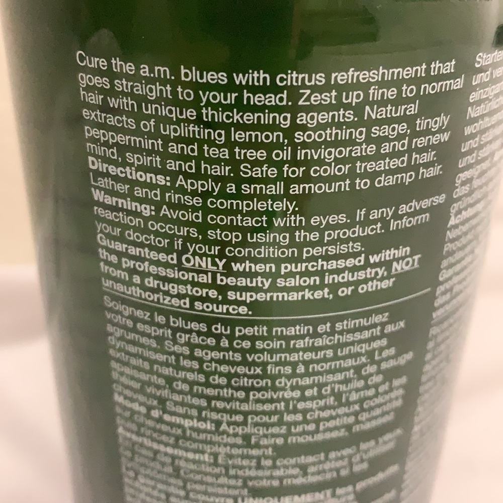 Tea Tree Lemon Sage Thickening Shampoo - Picture 4 of 4